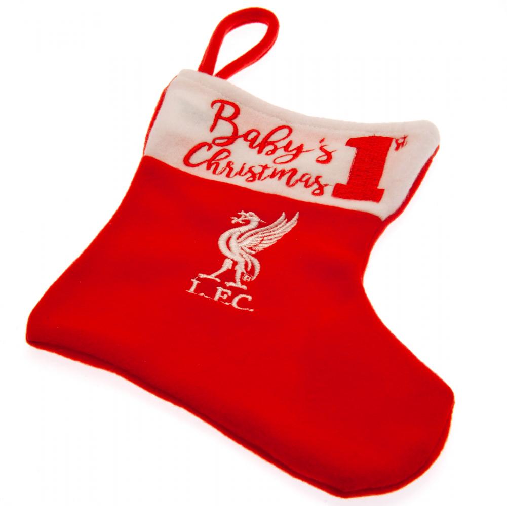 Liverpool FC Baby's First Christmas Stocking