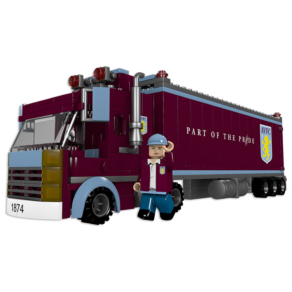 Aston Villa FC Brick Fan Truck