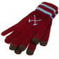西汉姆联足球俱乐部 成人触屏针织手套