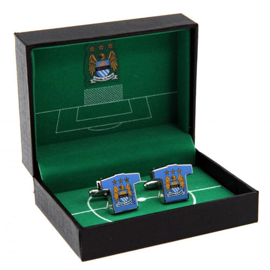 Manchester City FC Cufflinks Shirt