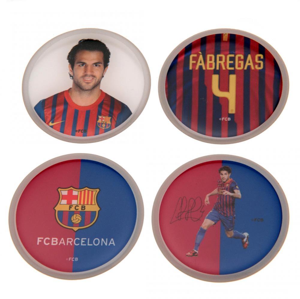 巴塞罗那足球俱乐部 3D 贴纸 4 件装 法布雷加斯