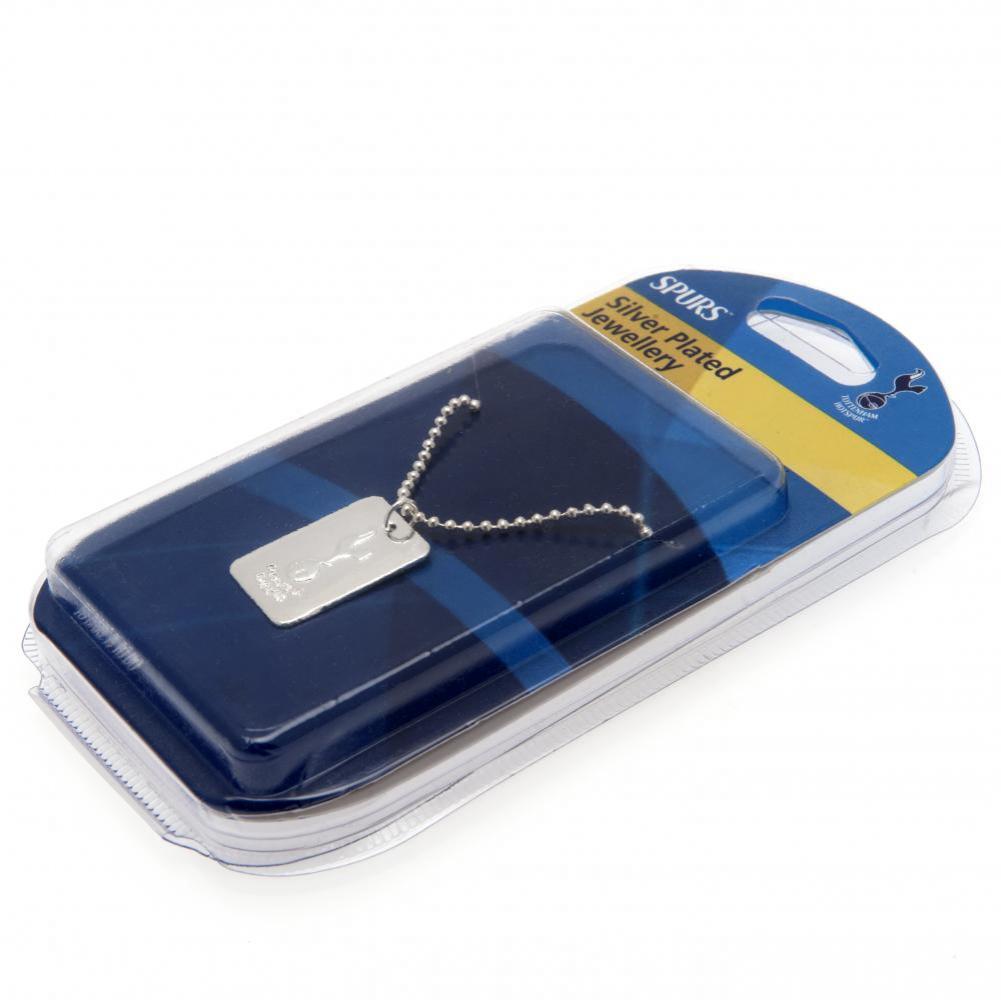 Tottenham Hotspur FC Silver Plated Dog Tag & Chain