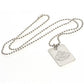 Sunderland AFC Silver Plated Dog Tag & Chain