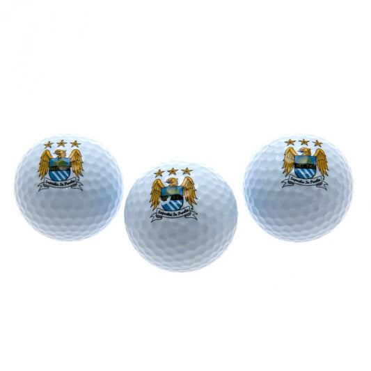 Manchester City FC Golf Balls EC