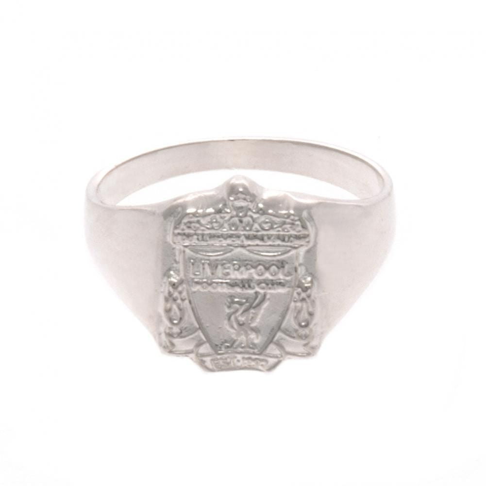 Liverpool FC Sterling Silver Ring Medium