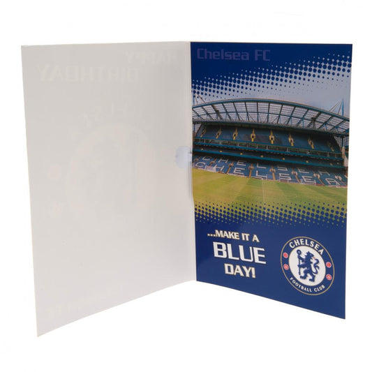 Chelsea FC Musical Birthday Card