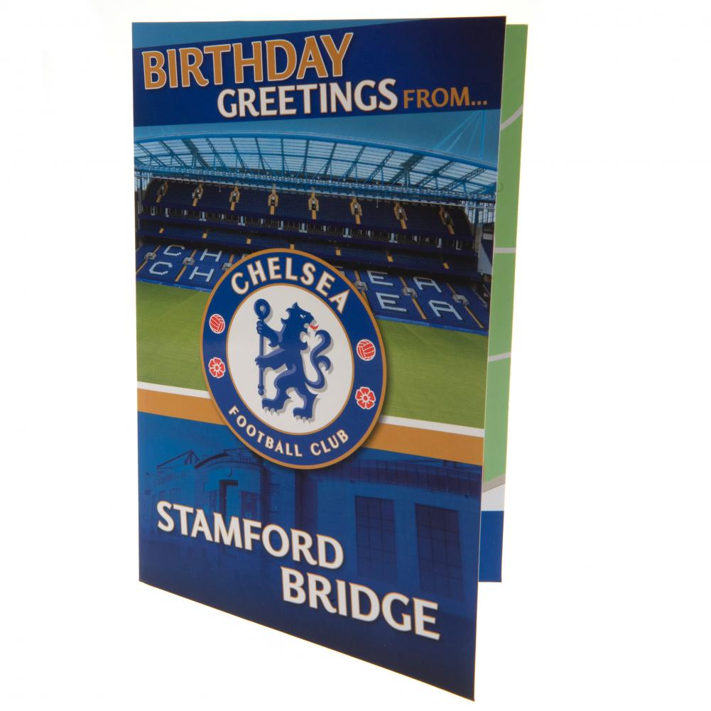 Chelsea FC Pop-Up Birthday Card