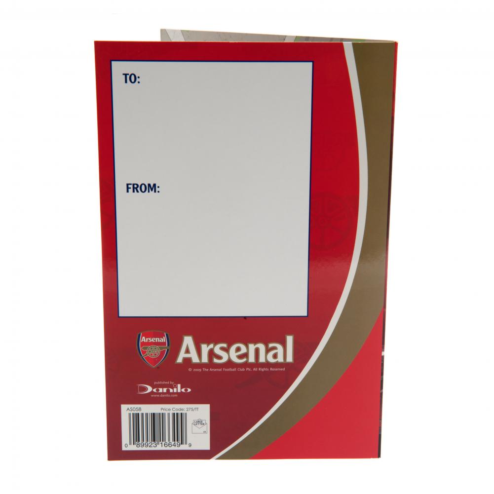 Arsenal FC Pop-Up Birthday Card