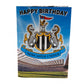Newcastle United FC Musical Birthday Card