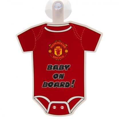Manchester United FC Baby On Board Sign