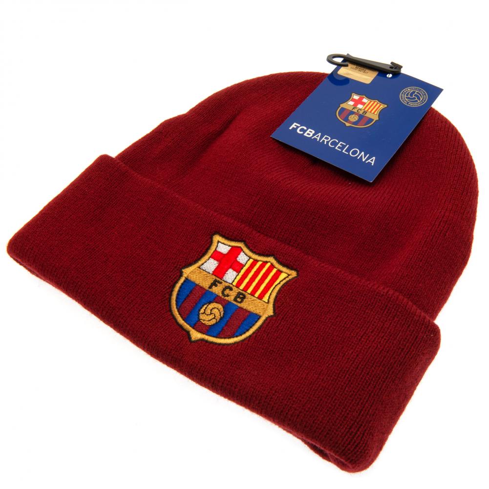 巴塞罗那足球俱乐部袖口毛线帽 CL
