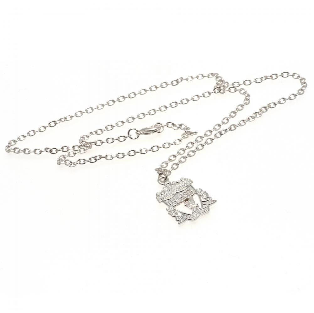 Liverpool FC Silver Plated Pendant & Chain CR