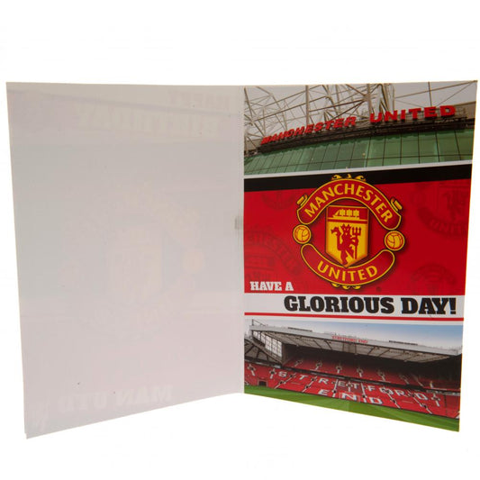 Manchester United FC Musical Birthday Card