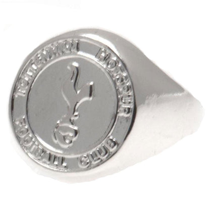 Tottenham Hotspur FC Silver Plated Crest Ring Small