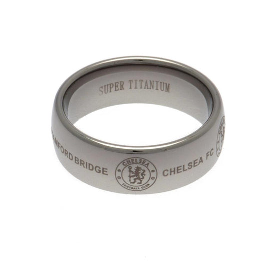 Chelsea FC Super Titanium Ring Large