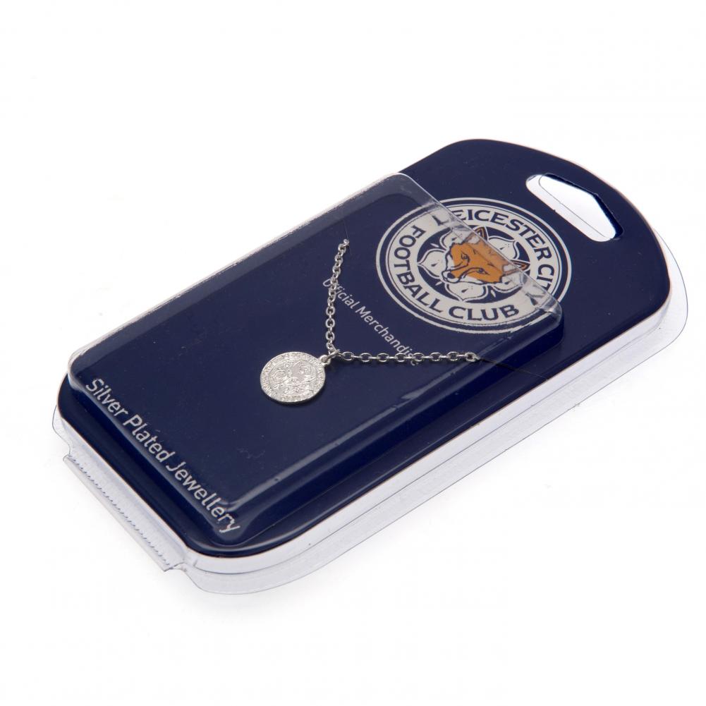 Leicester City FC Silver Plated Pendant & Chain