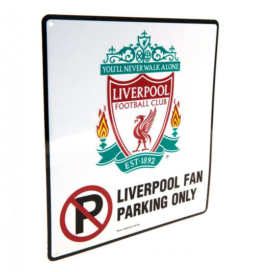 リバプールFC 駐車禁止標識