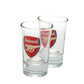Arsenal FC 2pk Shot Glass Set