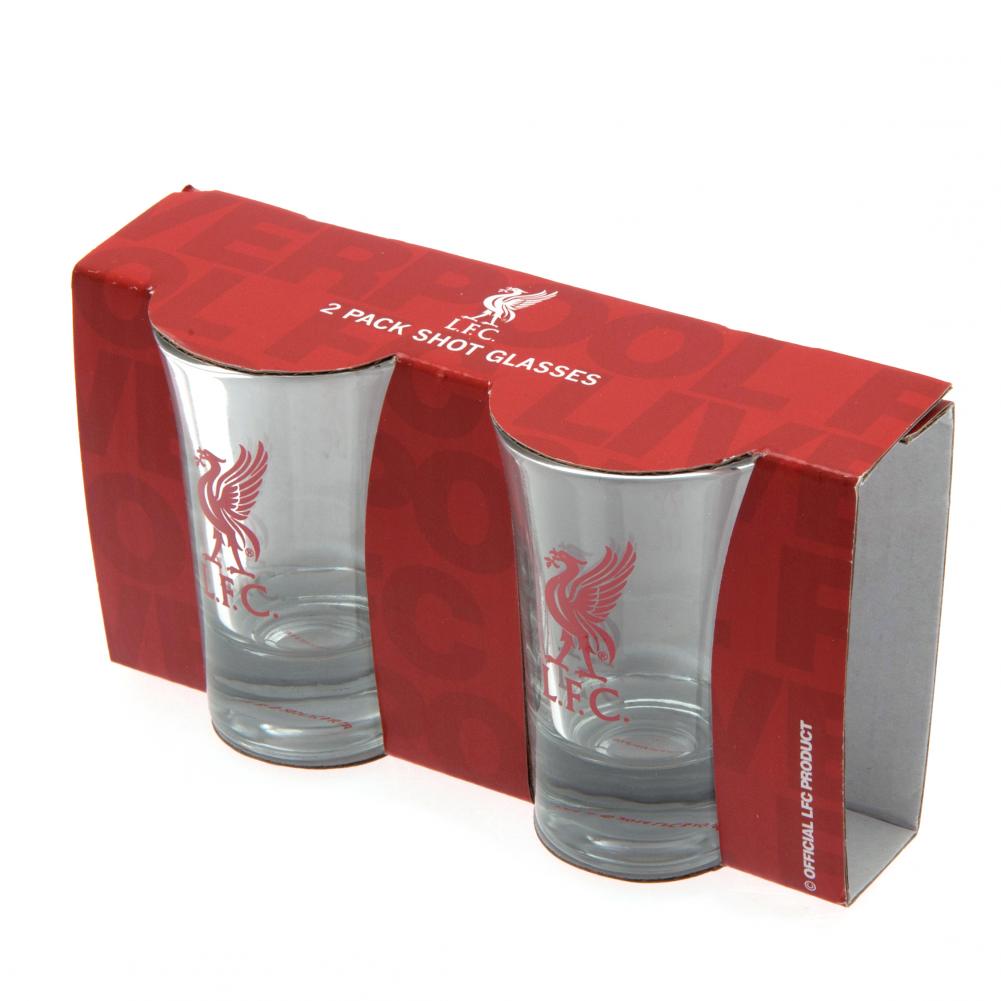 Liverpool FC 2pk Shot Glass Set
