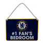 Chelsea FC Bedroom Sign No1 Fan