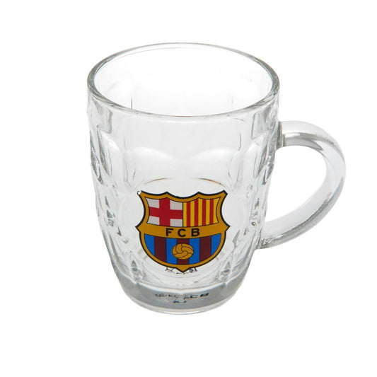 巴塞罗那足球俱乐部玻璃啤酒杯