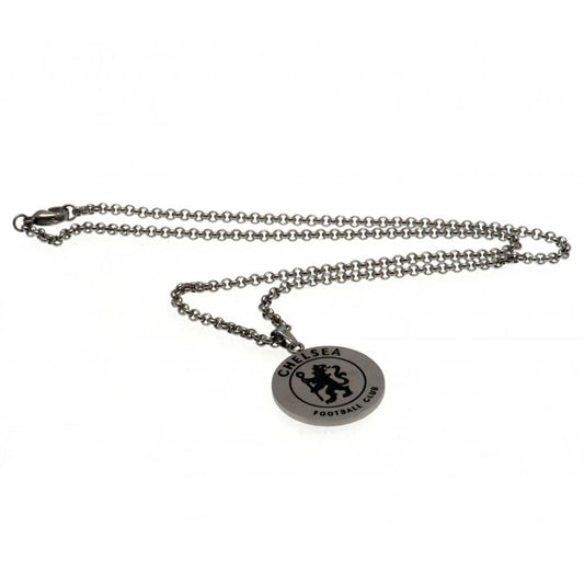 Chelsea FC Round Pendant & Chain