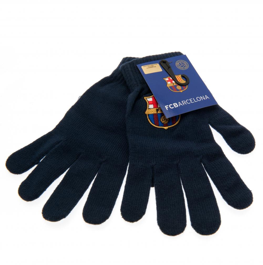 FC Barcelona Knitted Gloves Adult