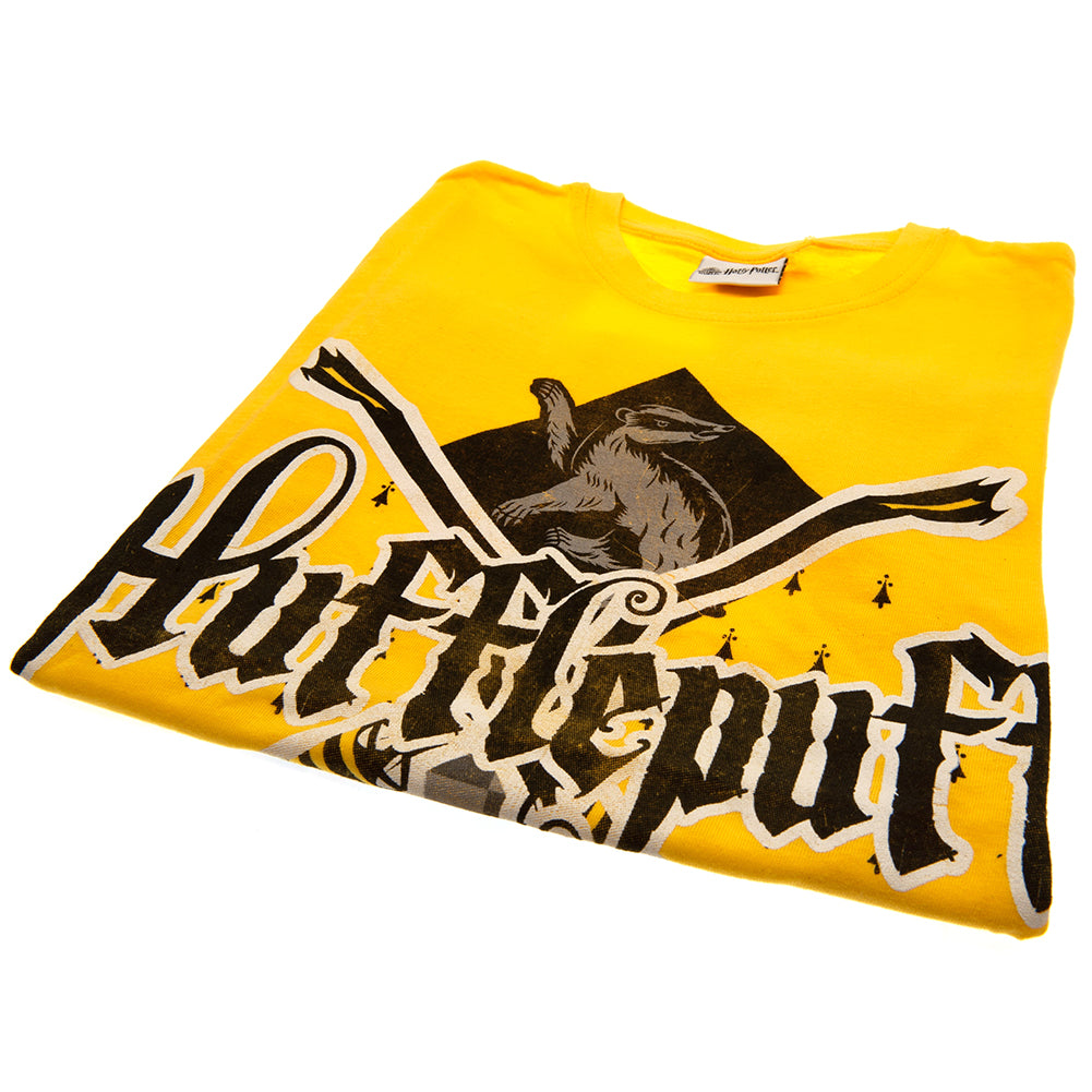 Harry Potter Hufflepuff T Shirt Junior 11-12 Yrs