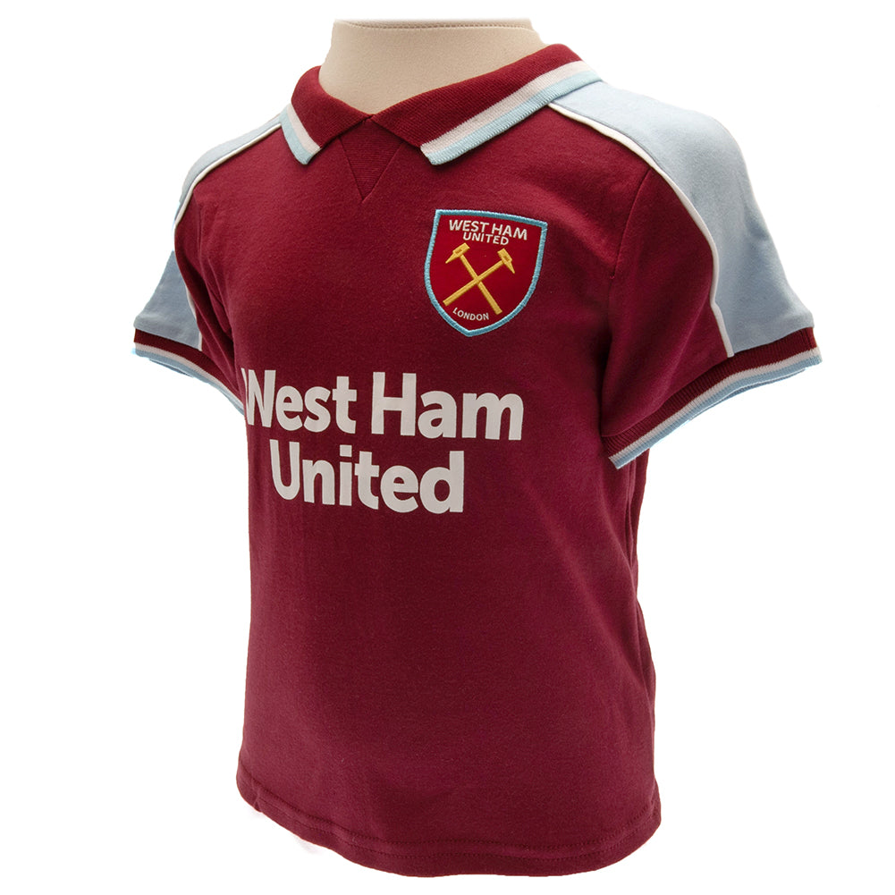 West Ham United FC Shirt & Short Set 6-9 Mths CS