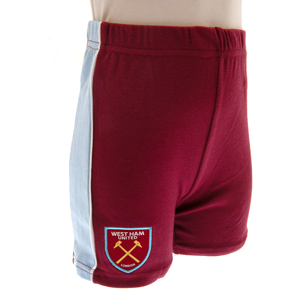 West Ham United FC Shirt & Short Set 2-3 Yrs CS