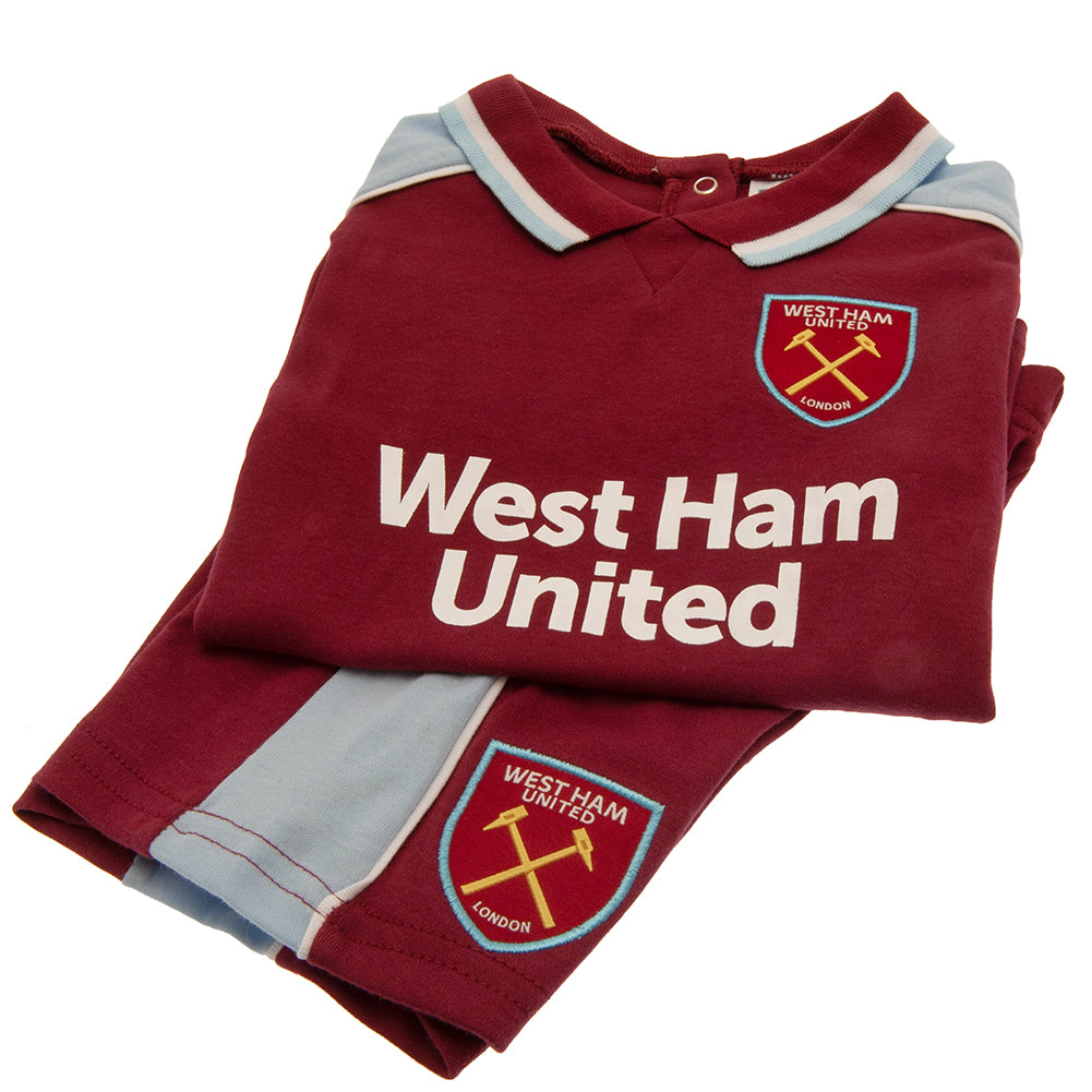 West Ham United FC Shirt & Short Set 3-6 Mths CS
