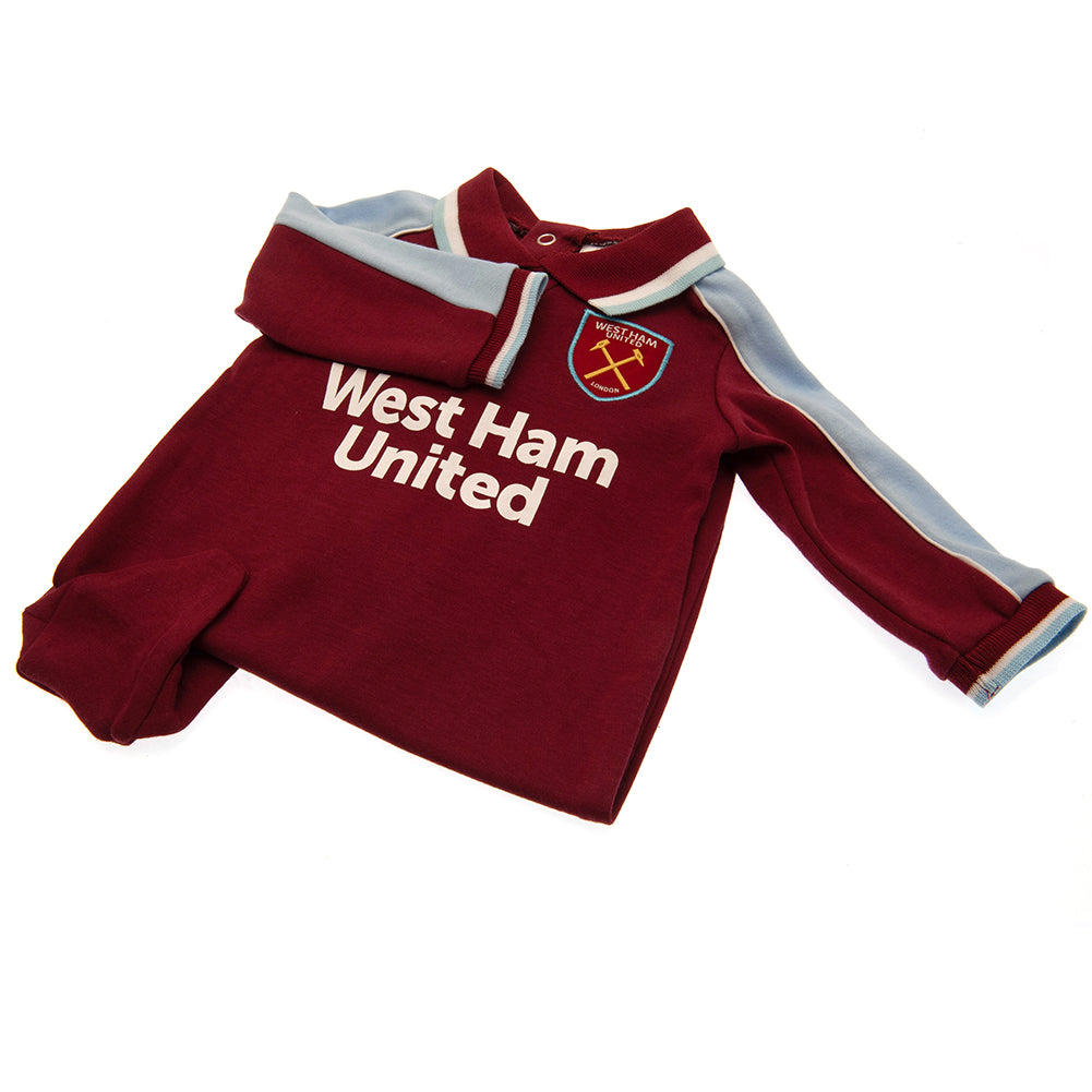 West Ham United FC Sleepsuit 0-3 Mths CS