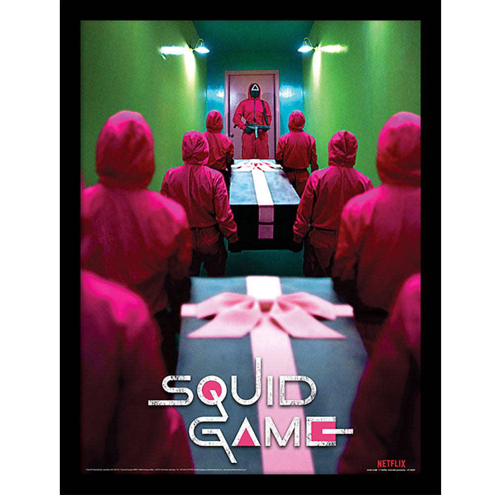 Squid Game Framed Picture 16 x 12 Corridor