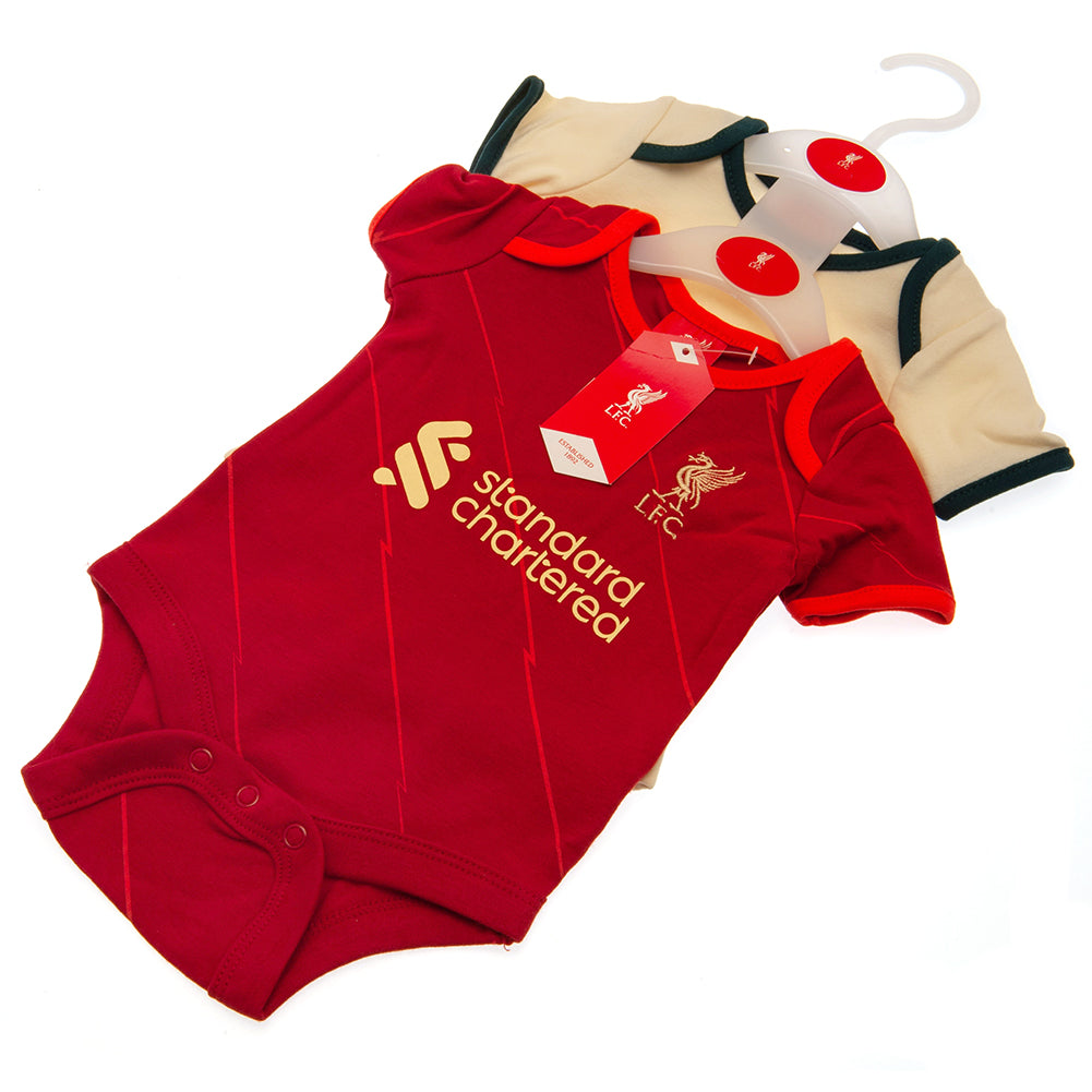 Liverpool FC 2 Pack Bodysuit 3-6 Mths DS