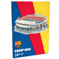 FC Barcelona Mini 3D Stadium Puzzle