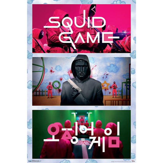 Squid Game Poster Collage 81