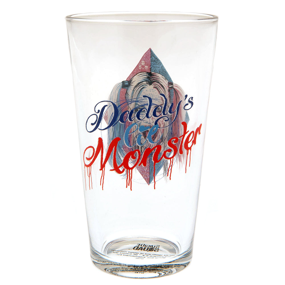 Suicide Squad Large Glass Harley Quinn Diamond