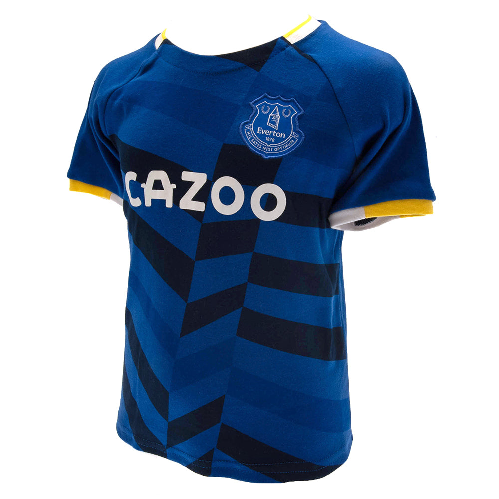 Everton FC Shirt & Short Set 9-12 Mths