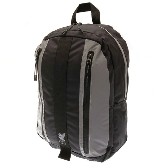 Liverpool FC Black & Silver Backpack