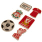 Liverpool FC 6pk Eraser Set