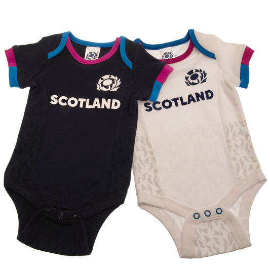 Scotland RU 2 Pack Bodysuit 0-3 Mths PB