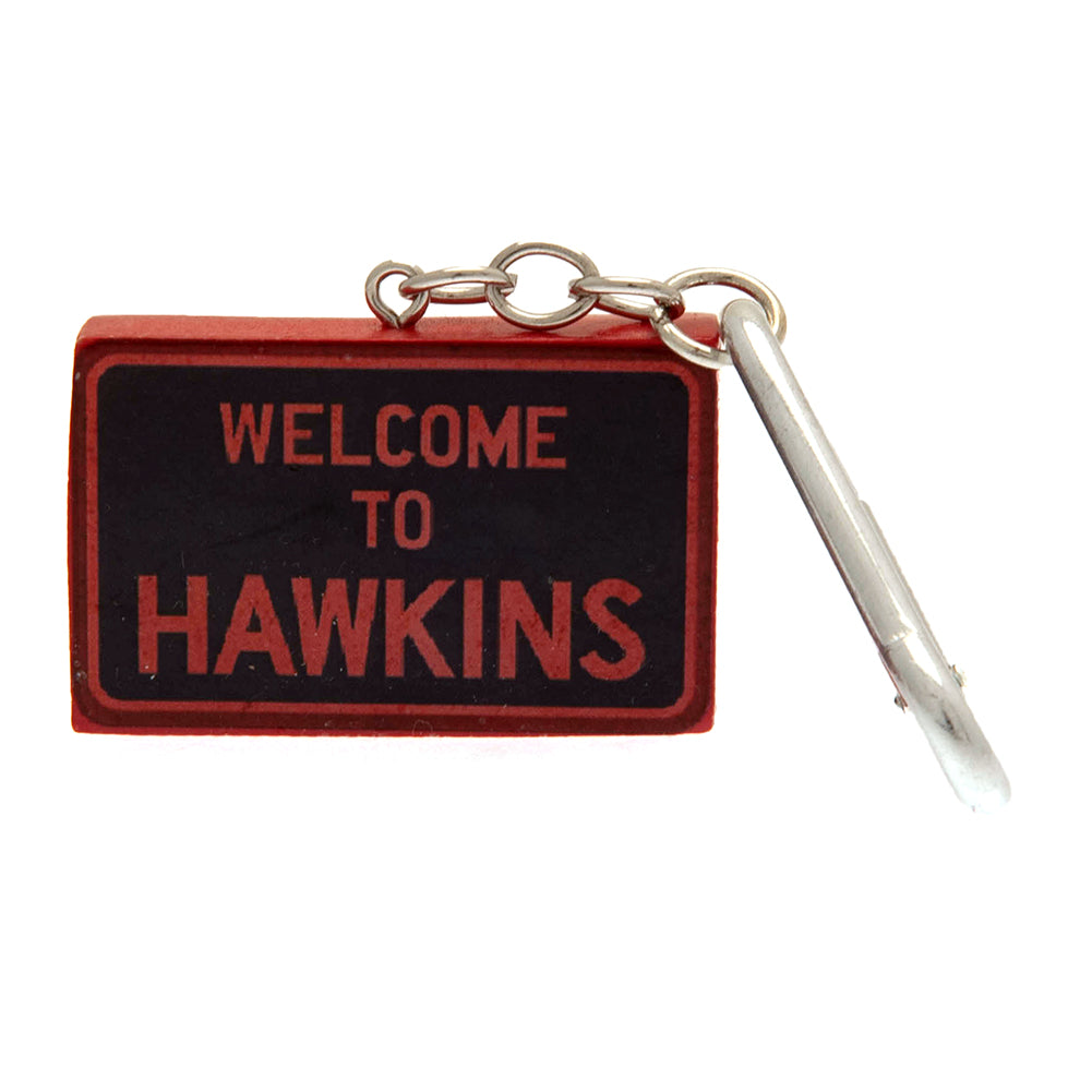 怪奇物语 3D 树脂钥匙圈 Hawkins