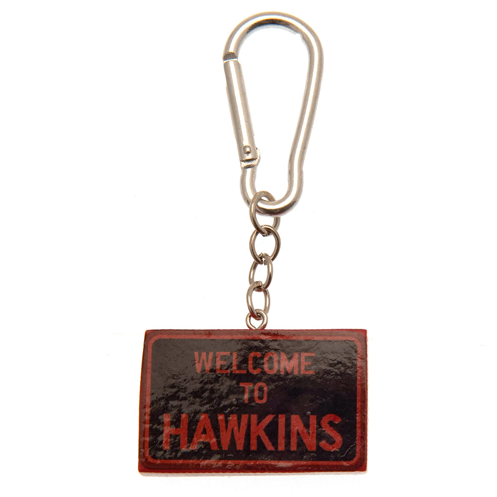 怪奇物语 3D 树脂钥匙圈 Hawkins