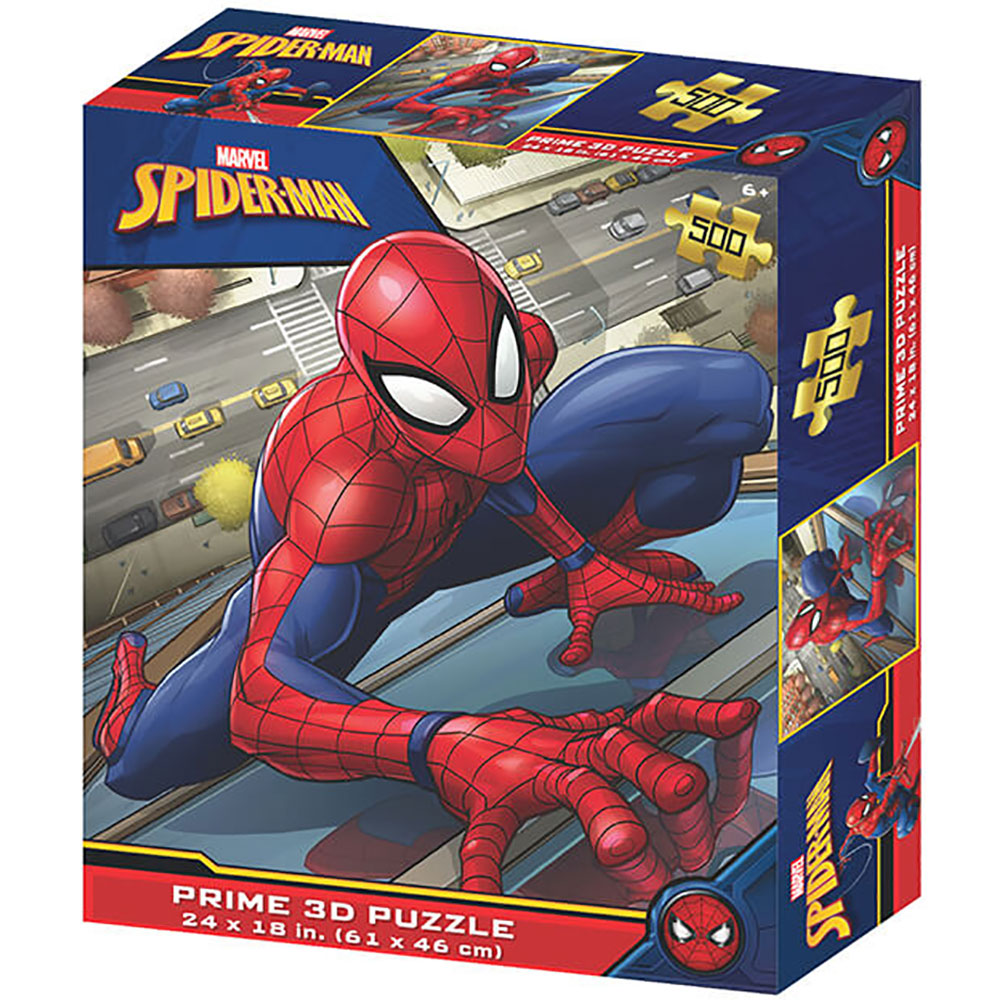蜘蛛侠 3D 图像拼图 500 块