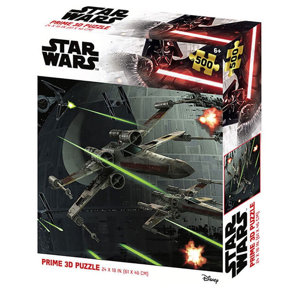 Star Wars 3D Image Puzzle 500pc X-Wing
