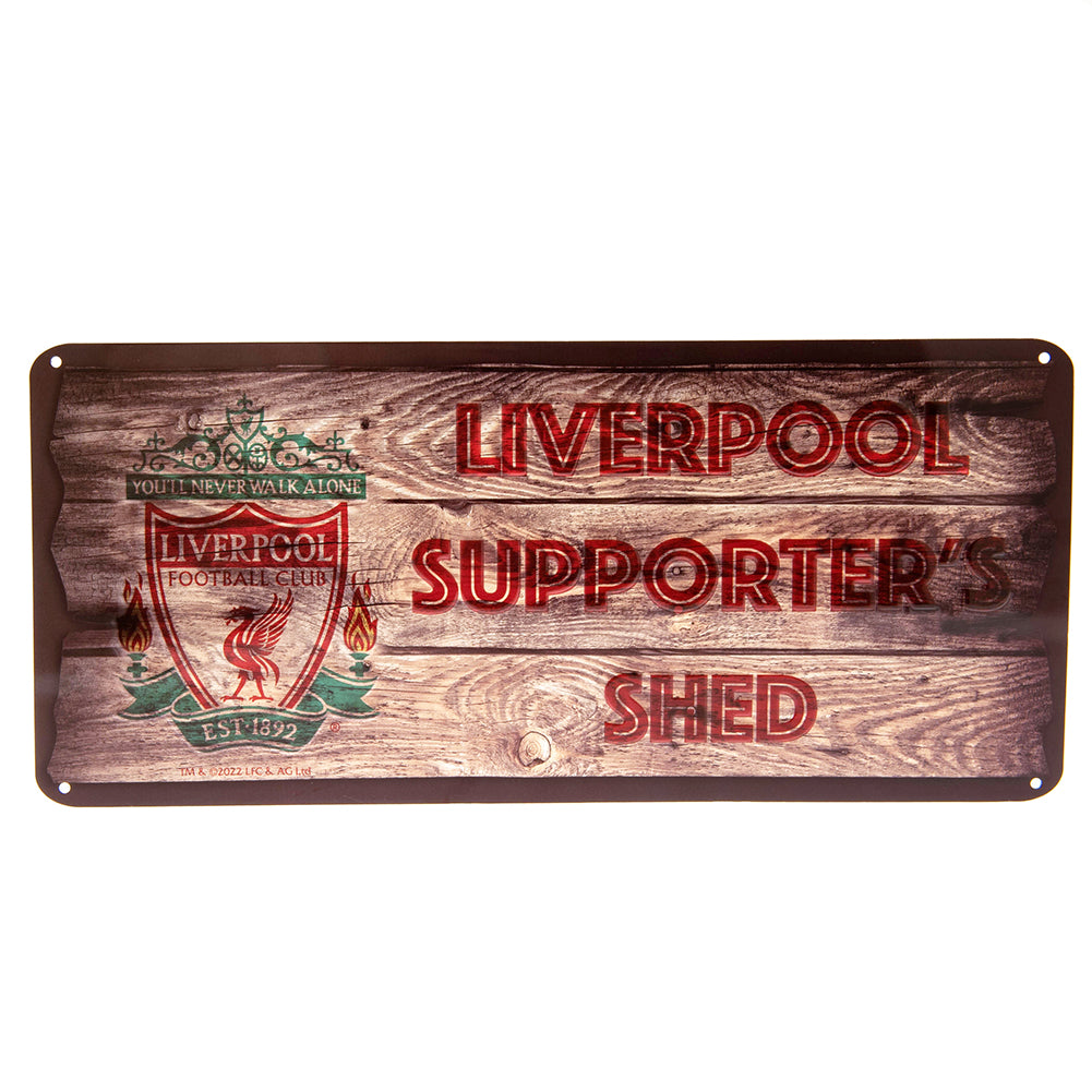 Liverpool FC Shed Sign