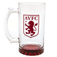 Aston Villa FC Stein Glass Tankard