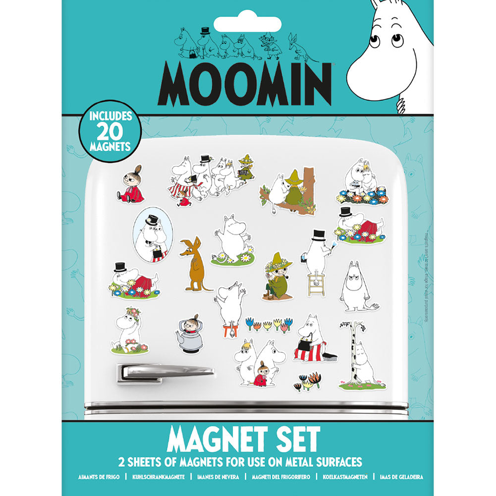 Moomin Fridge Magnet Set