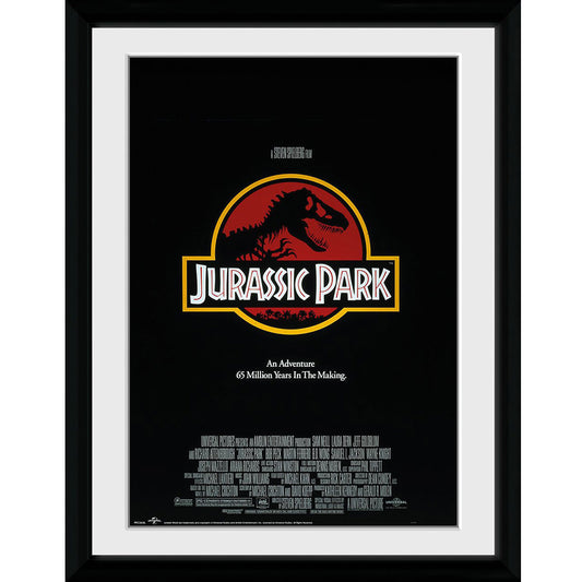 Jurassic Park Picture Tagline 16 x 12