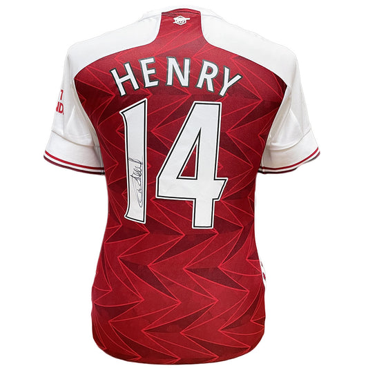 阿森纳足球俱乐部亨利签名球衣